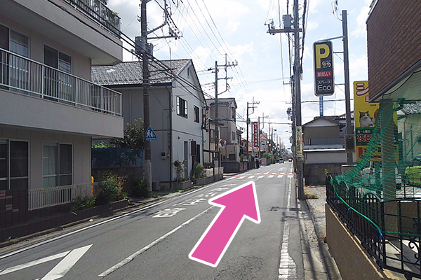 JR・東武線「久喜」駅から道順6