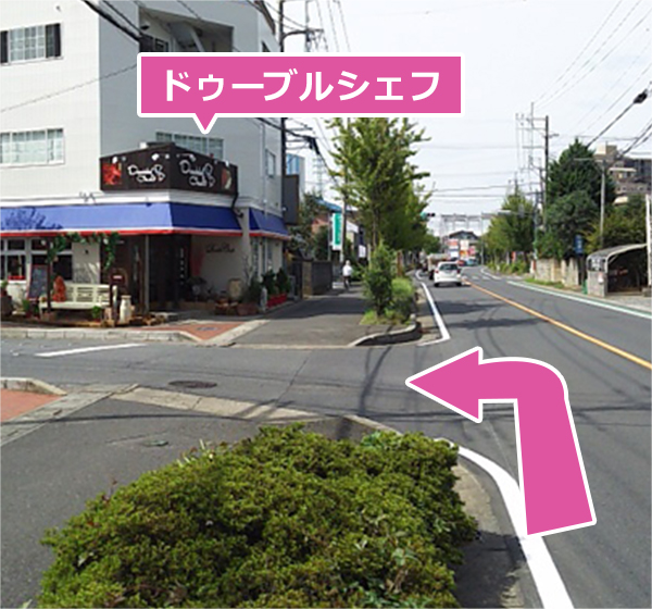 幸手方面からのご来院方法4